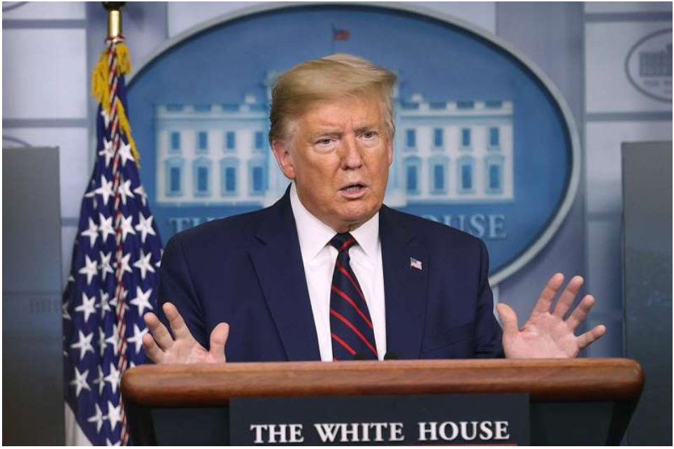 特朗普说，他与2020年的潜在对手乔·拜登就冠状病毒问题打了一个“友好”电话