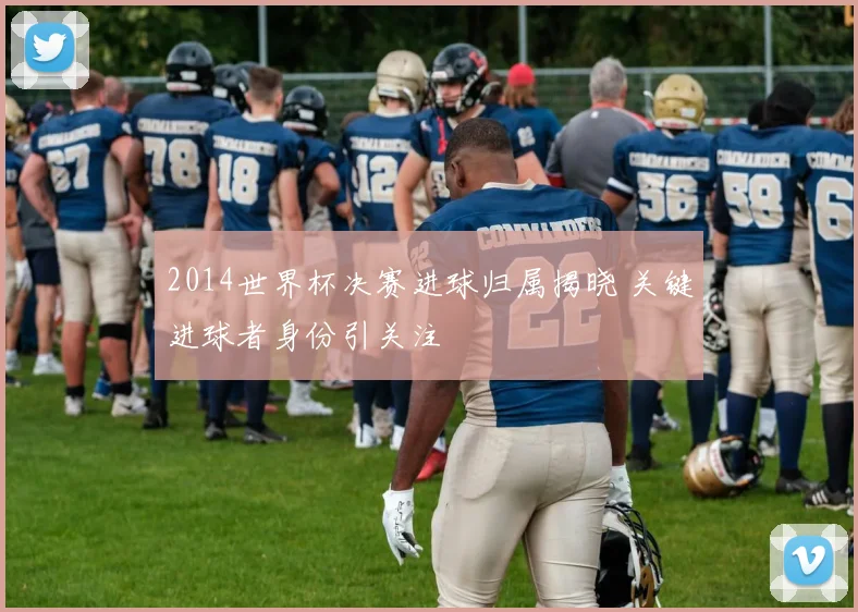 2014世界杯决赛进球归属揭晓 关键进球者身份引关注